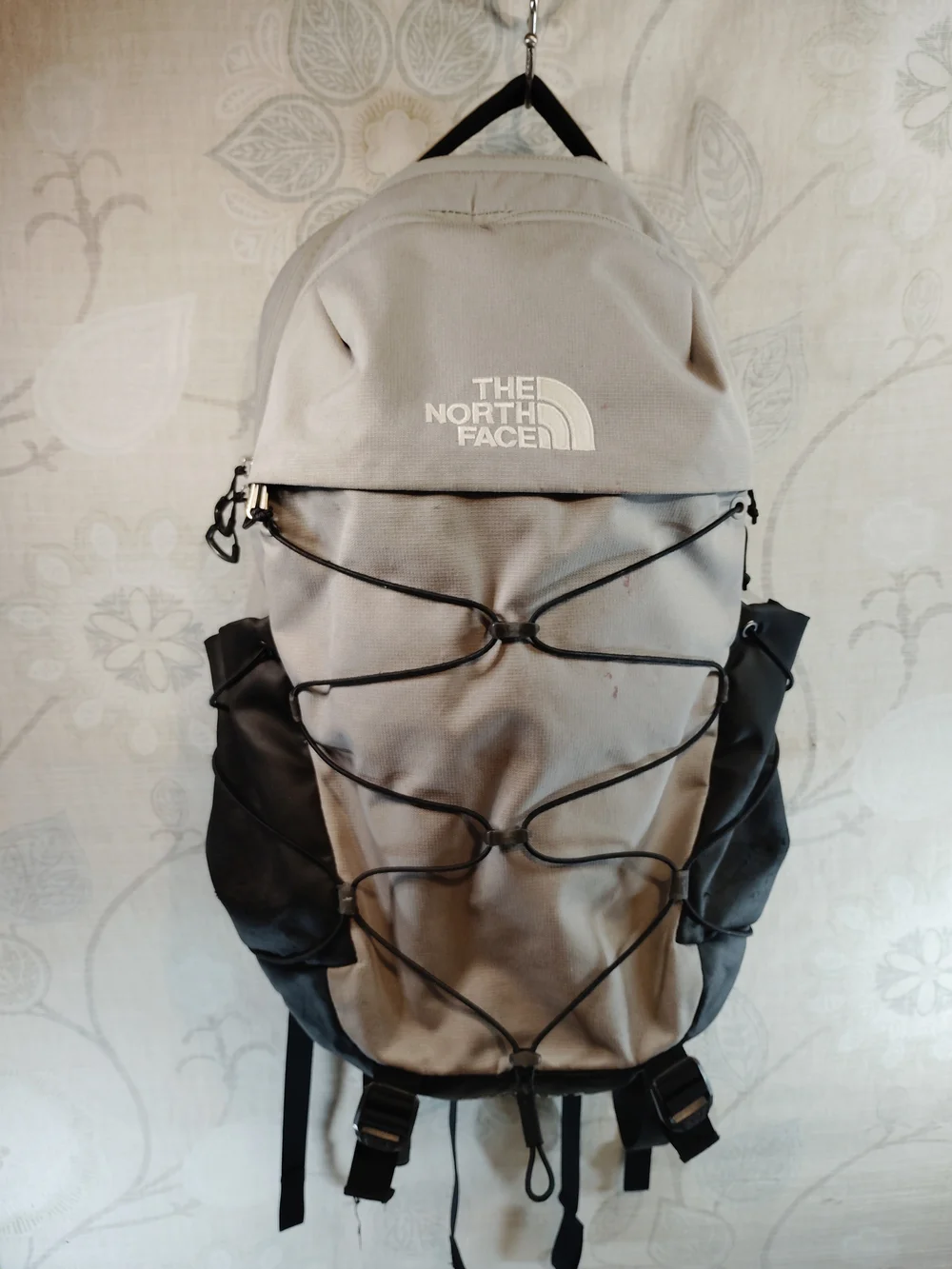 The North Face  Borealis Gray & Black Backpack